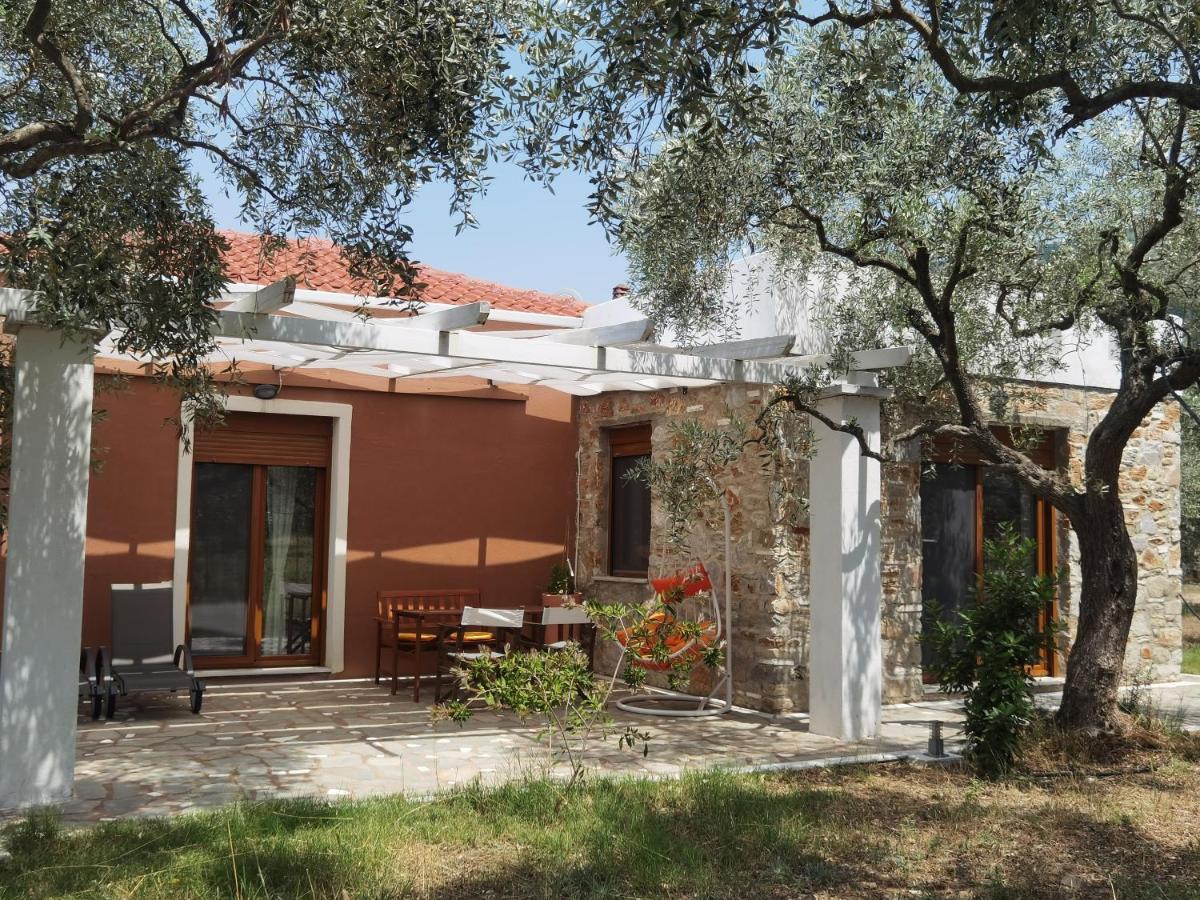Elea Stone Houses In Organic Quiet Olive Grove, Prinos, Thassos Prínos Exterior foto