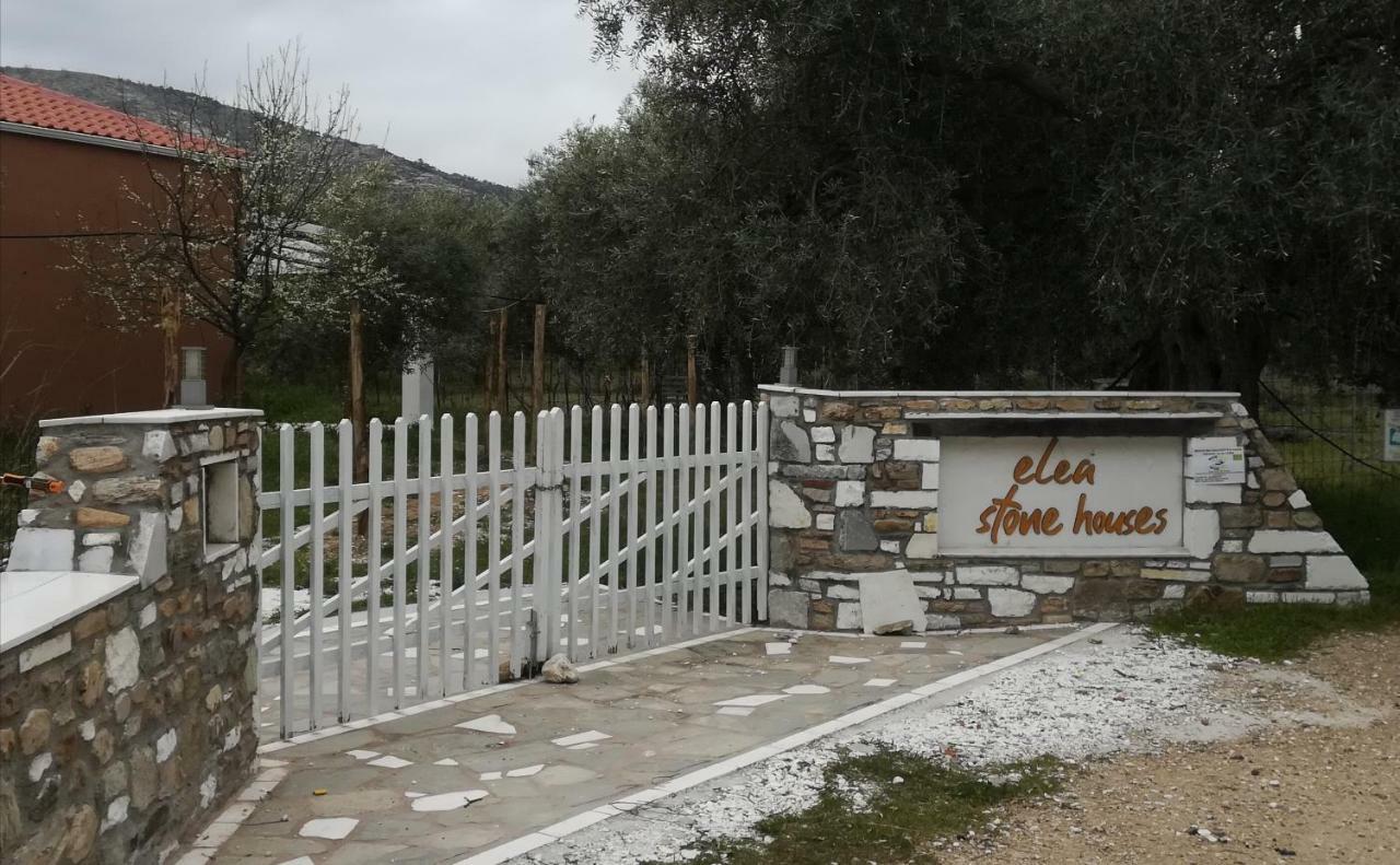 Elea Stone Houses In Organic Quiet Olive Grove, Prinos, Thassos Prínos Exterior foto